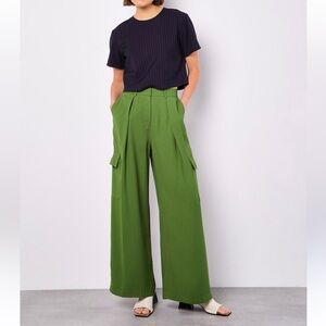 APRICOT Olive Green Trousers